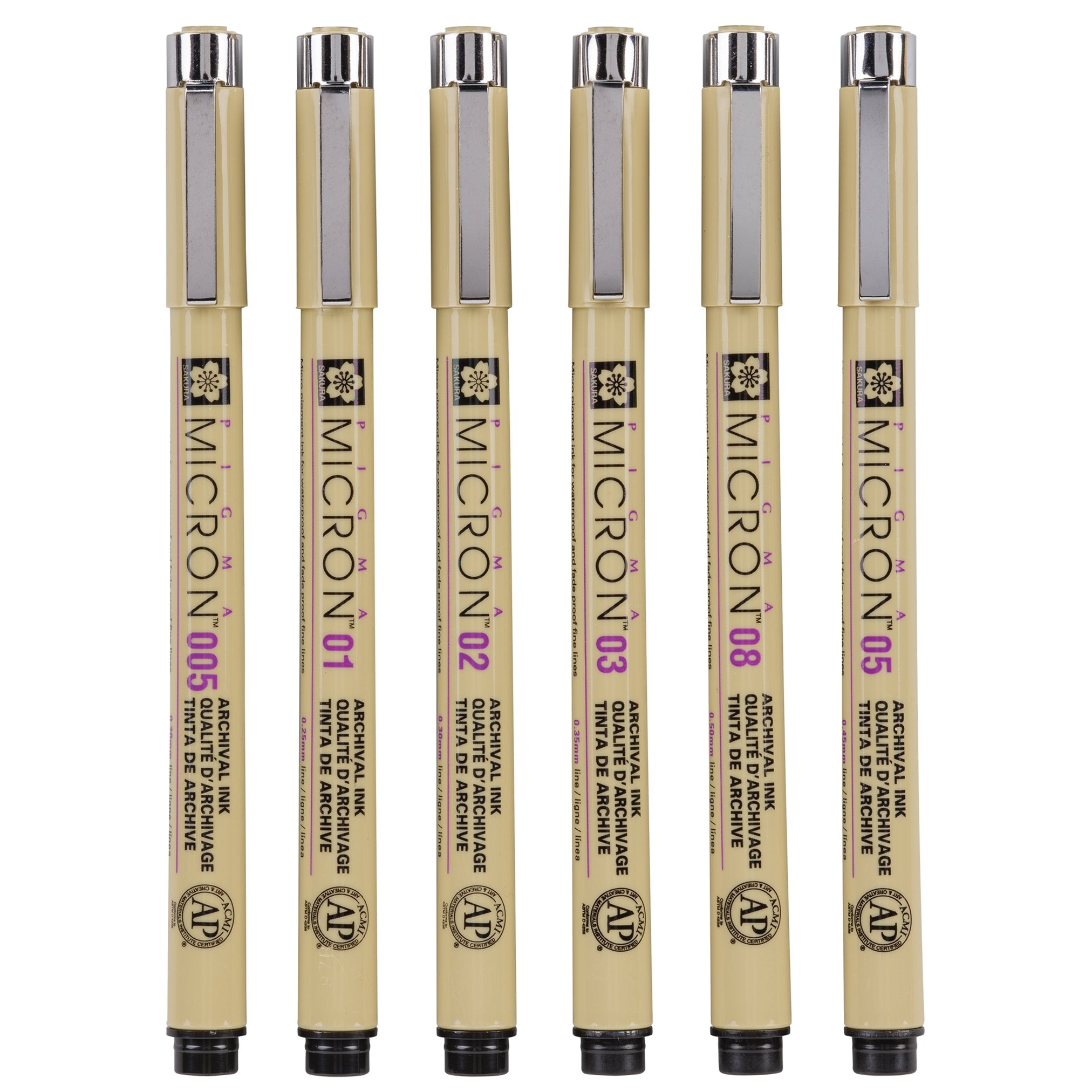 Pigma Micron - Coffret de feutres fins Archive