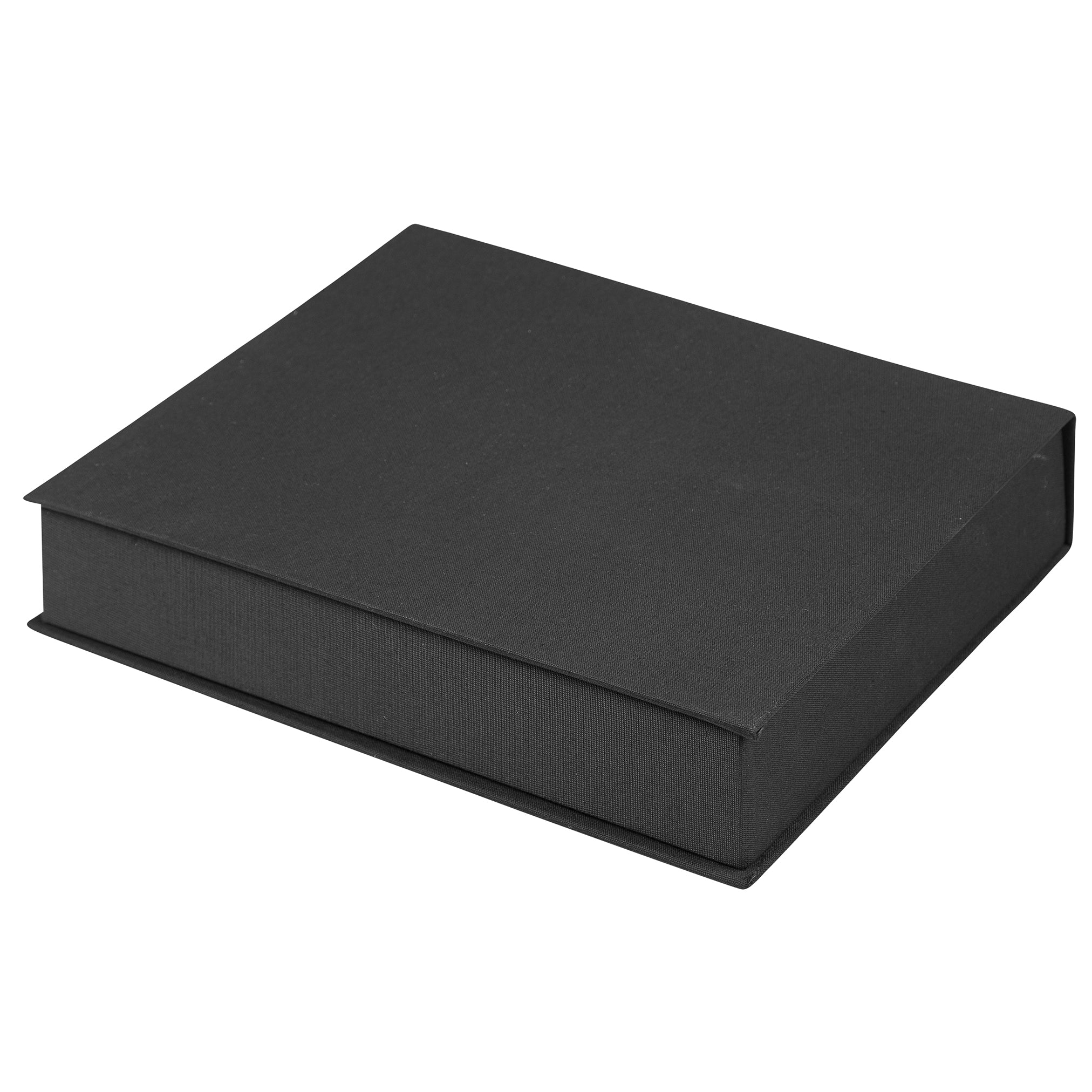 Archivkassette mit Stoffbezug