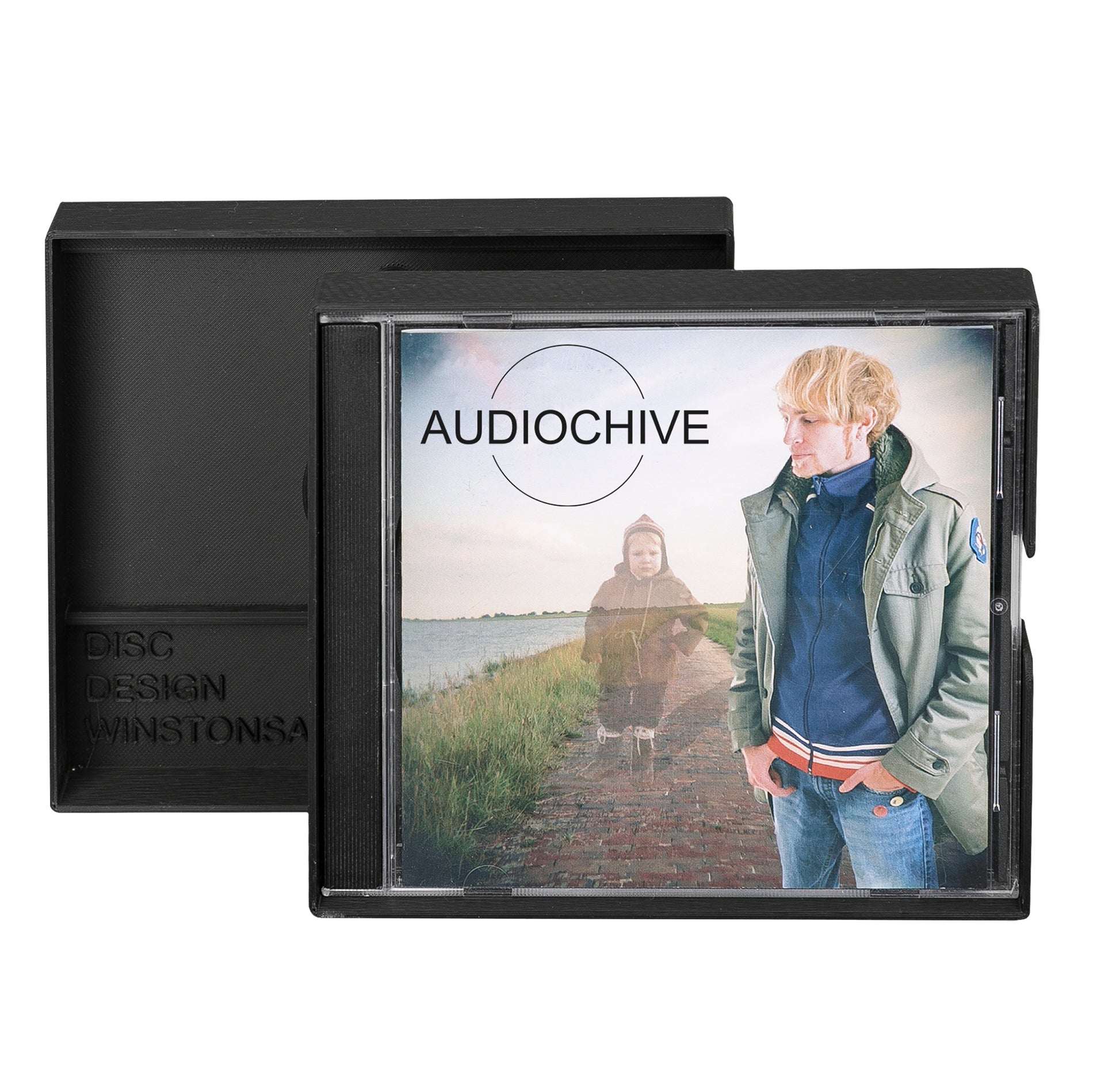 CD Wand Display Schwarz (einzeln)