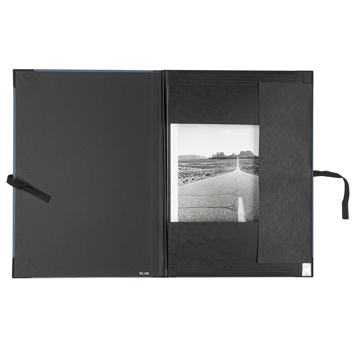 PRAT folder for music, pictures, drawings (blue)