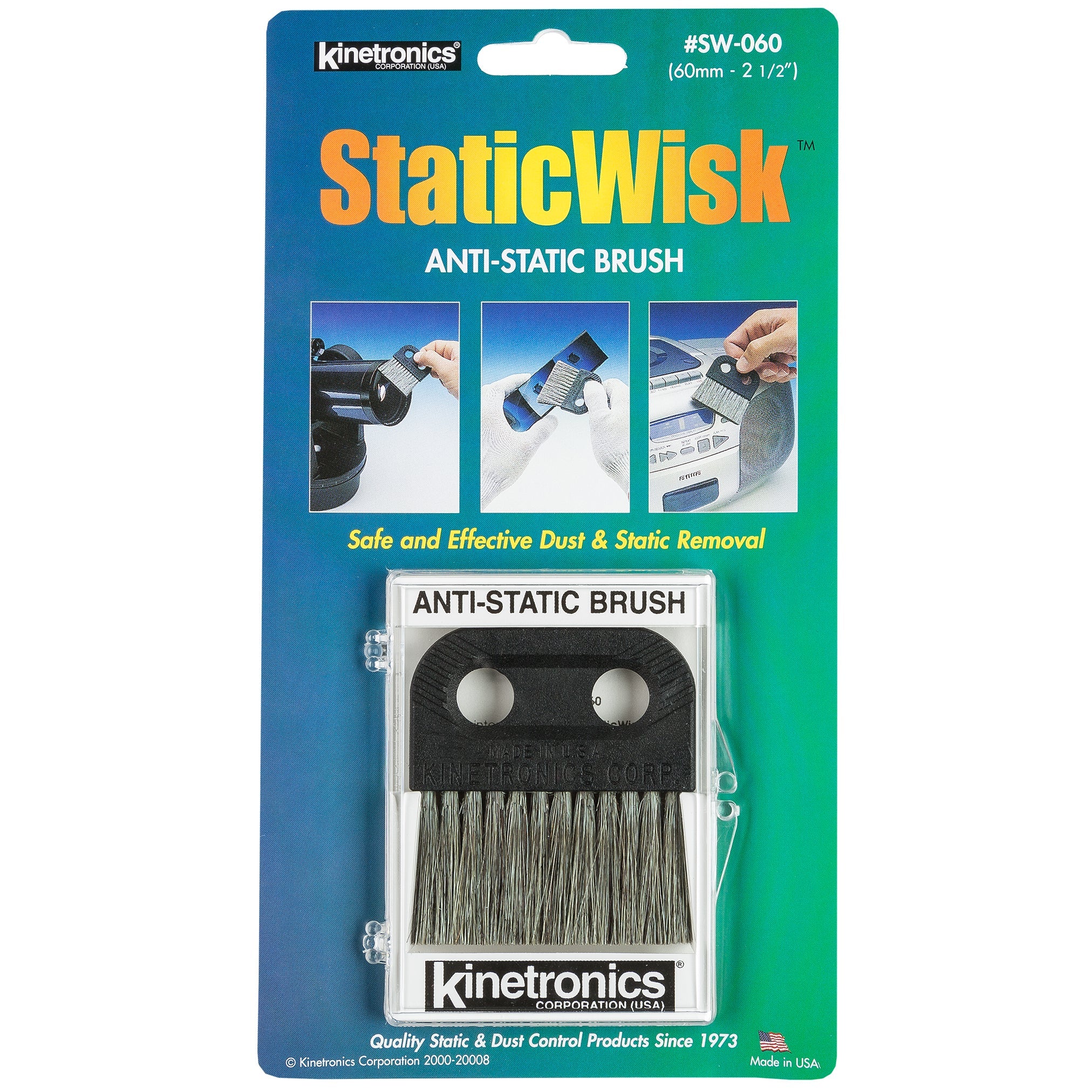 KINETRONICS SW-060 Anstistatik Bürste