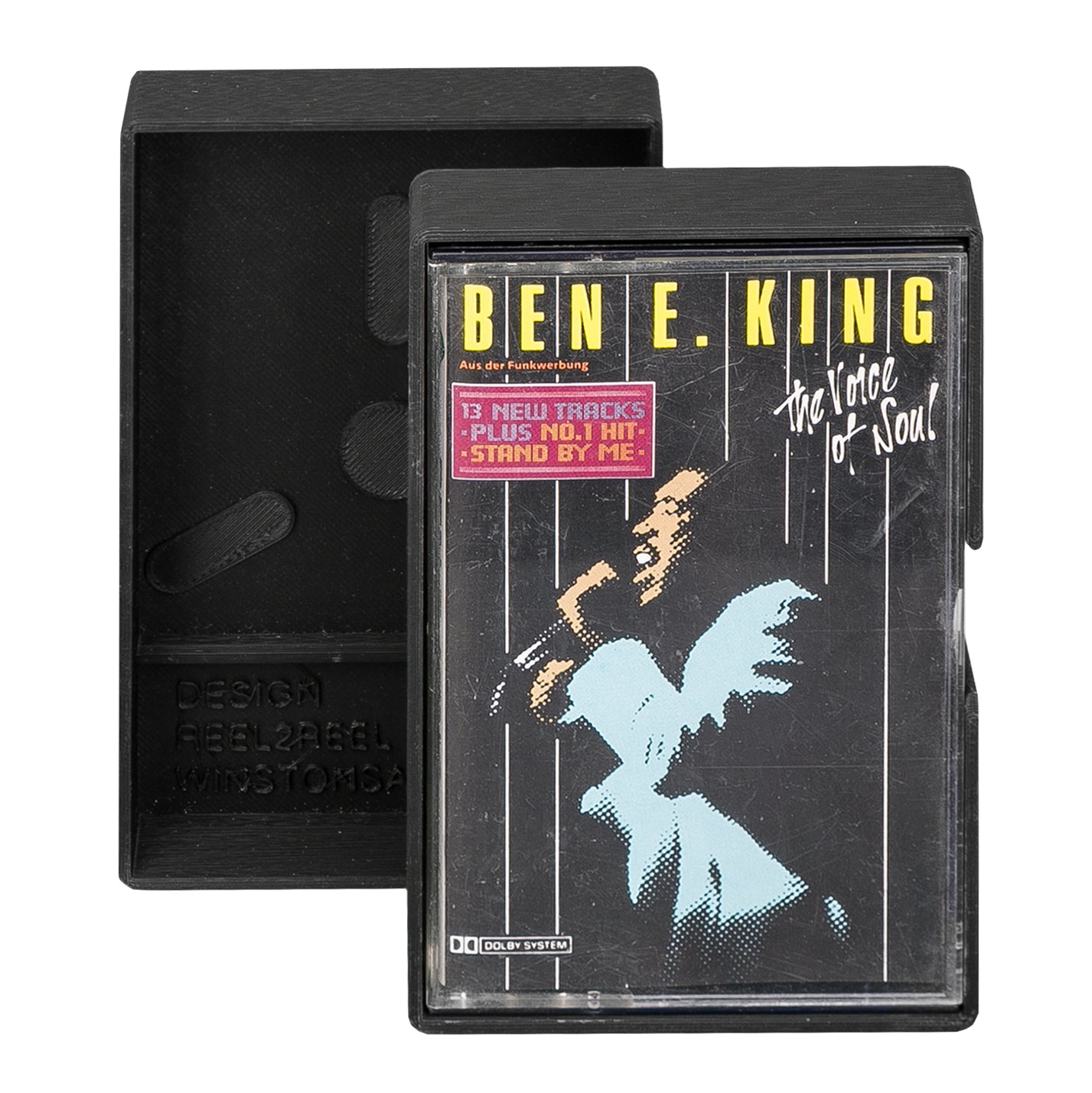 Kassetten Wand Display Schwarz