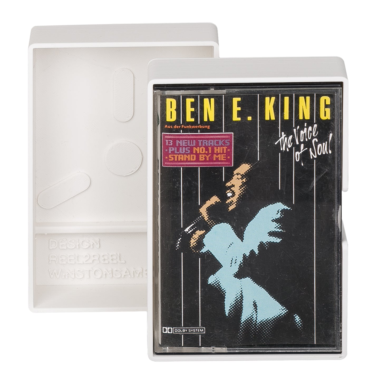 Kassetten Wand Display Weiß