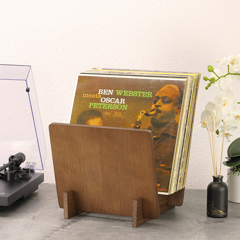 Dynavox LP-Ständer Holz (hellbraun)