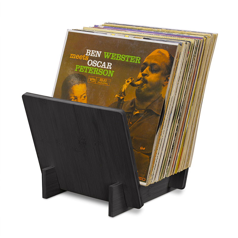 Dynavox LP-Ständer Schwarz (Bambus)