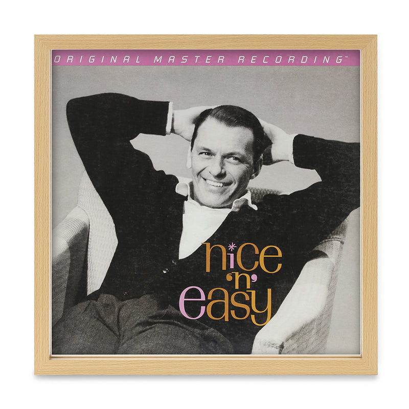 Dynavox Schallplattencover-Wechselrahmen (Holzdekor hell)