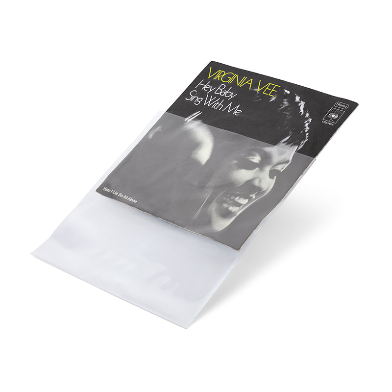 Pochettes extérieures pour disques simples Dynavox (paquet de 50)