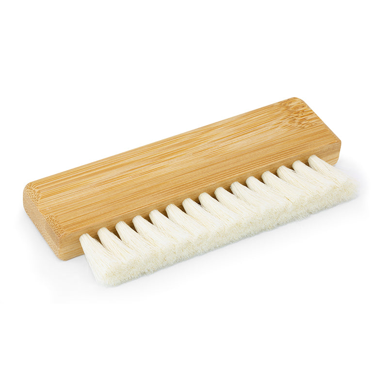 Brosse vinyle Dynavox en poils de chèvre ZB110 en bois de bambou