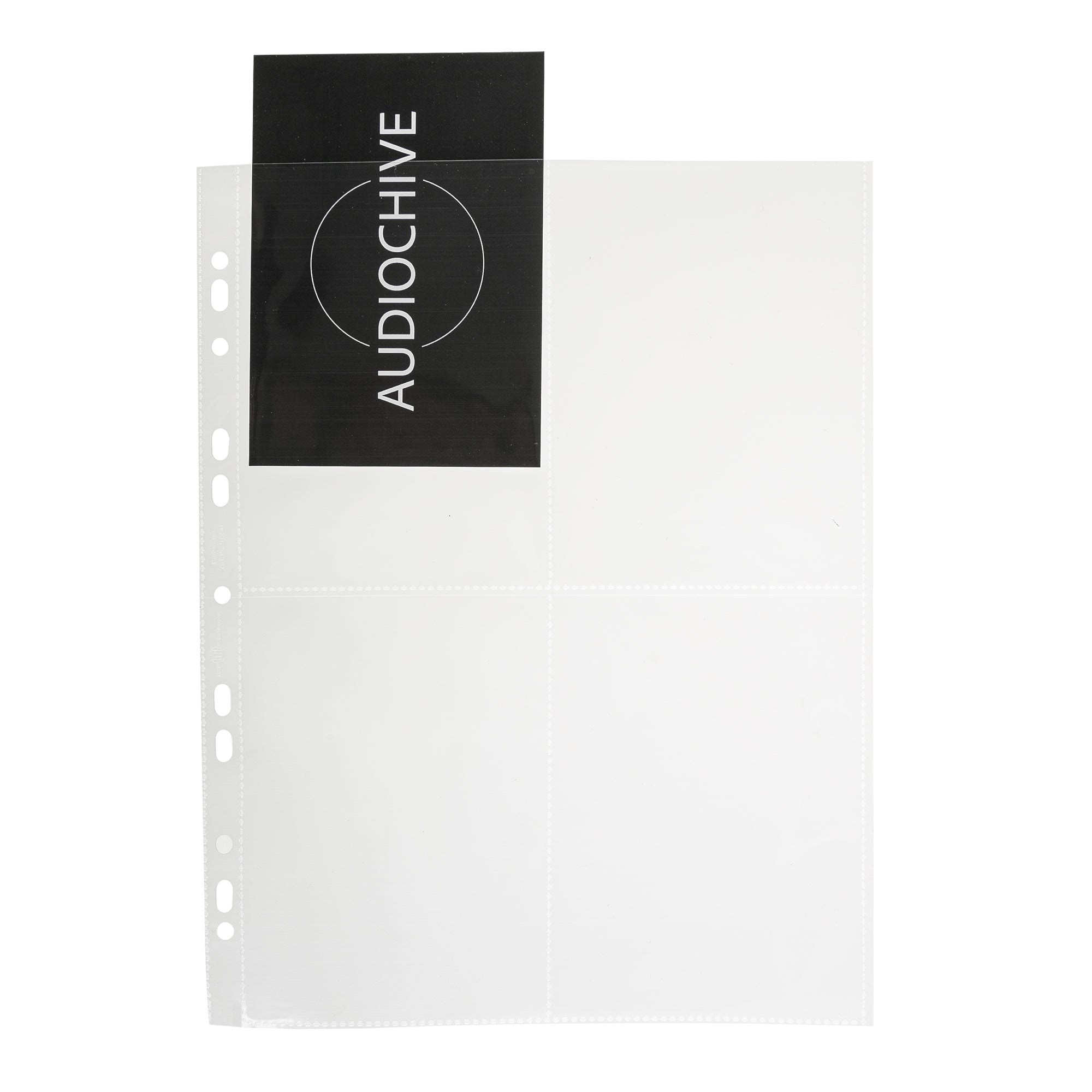 PP folder sleeves Din A6 / 10x15cm (for filing) 