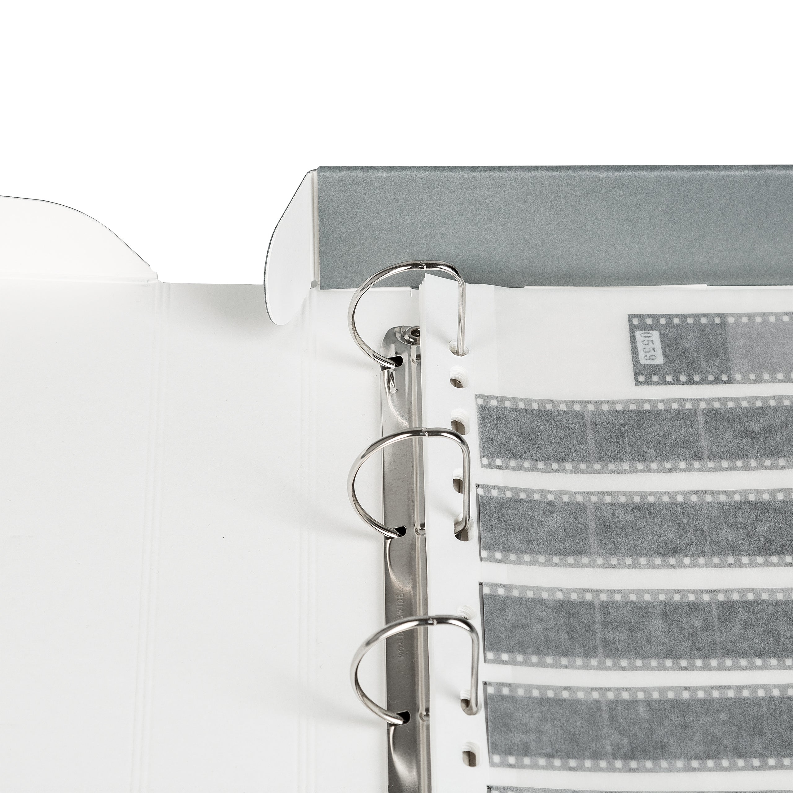 Archive folder grey-white (extra wide)