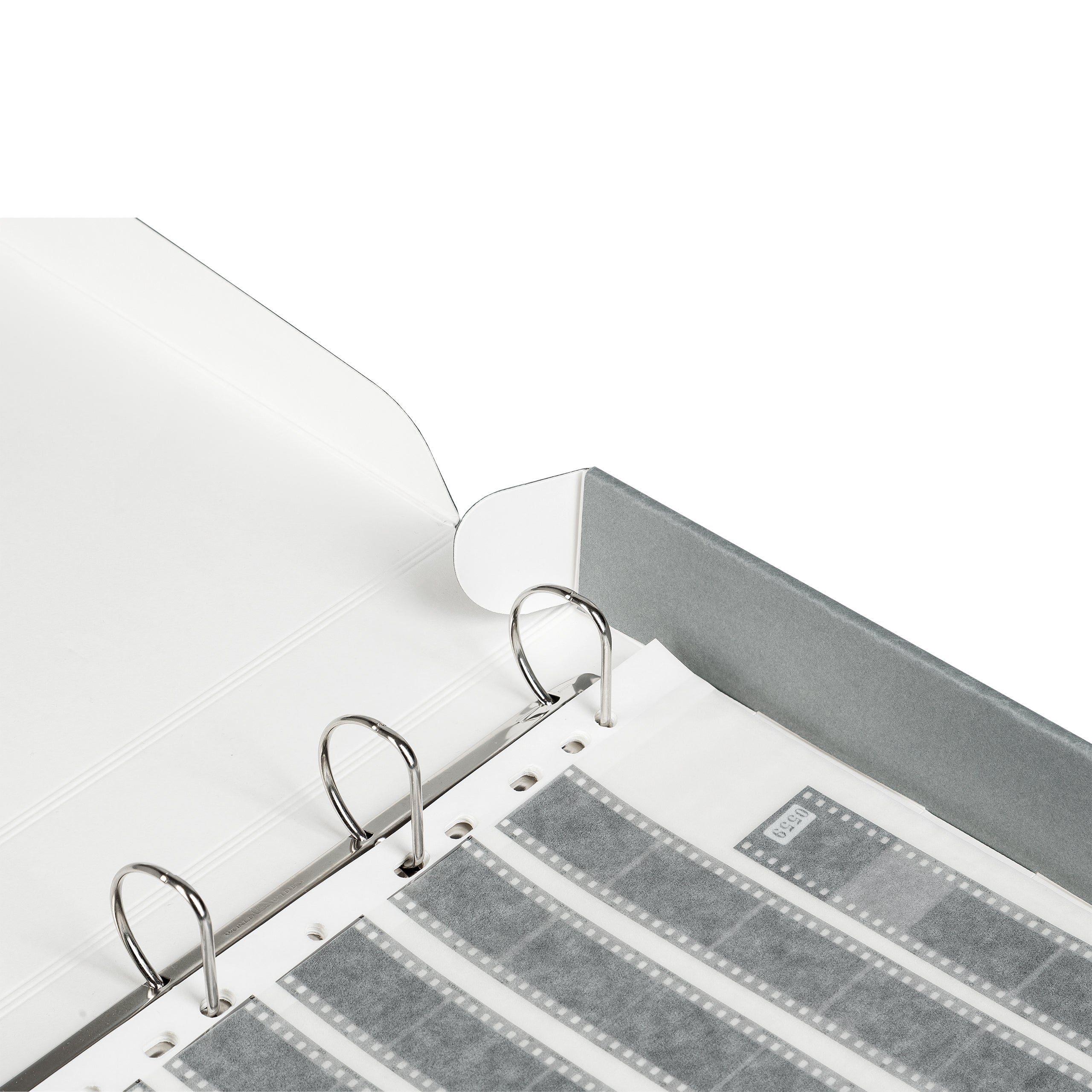 Archive folder grey-white (extra wide)
