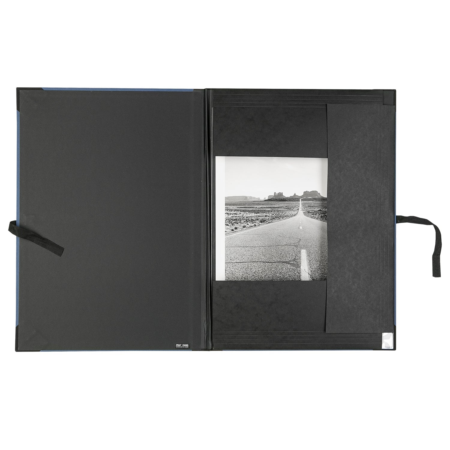 PRAT folder for music, pictures, drawings (blue)