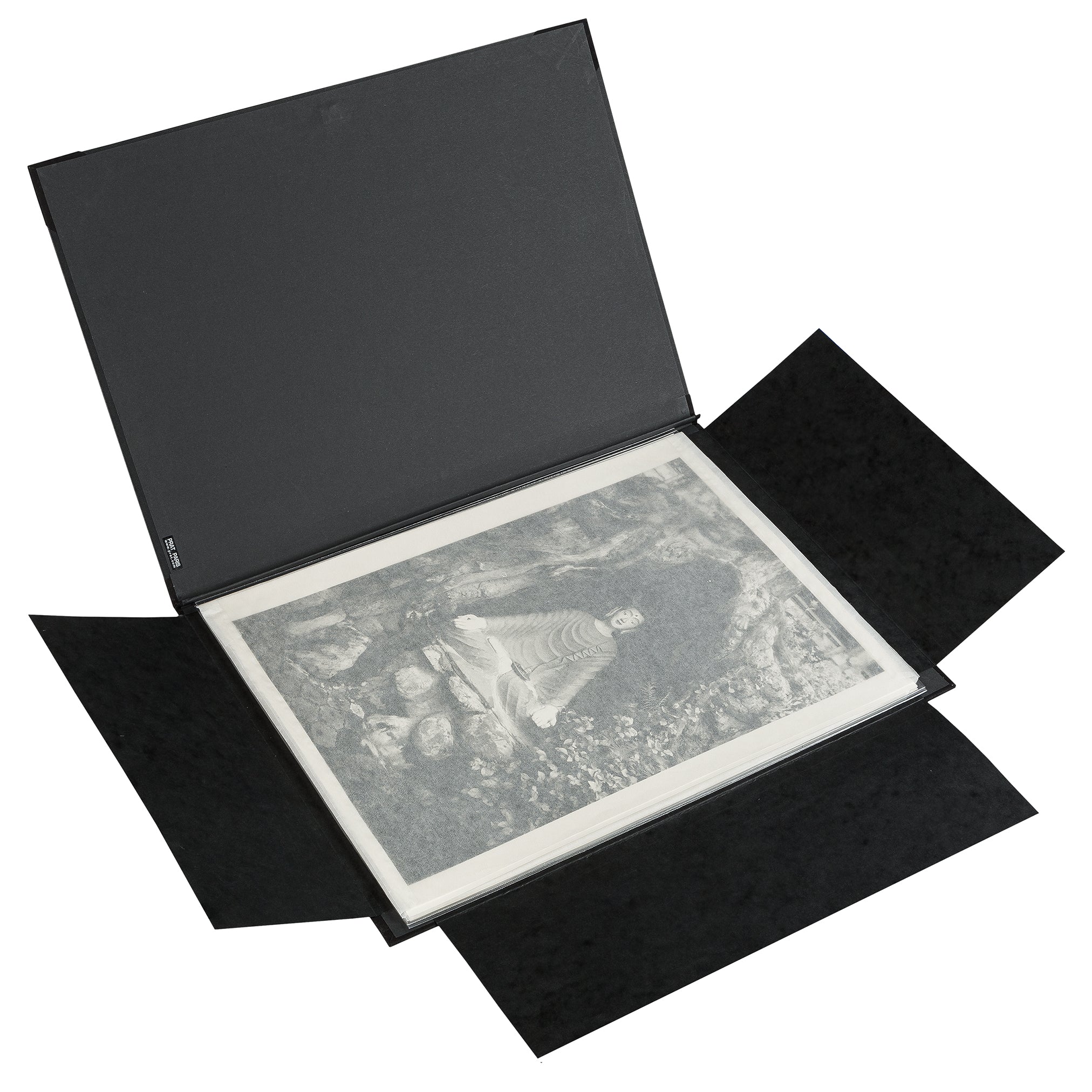 PRAT folder for music, pictures, drawings (blue)