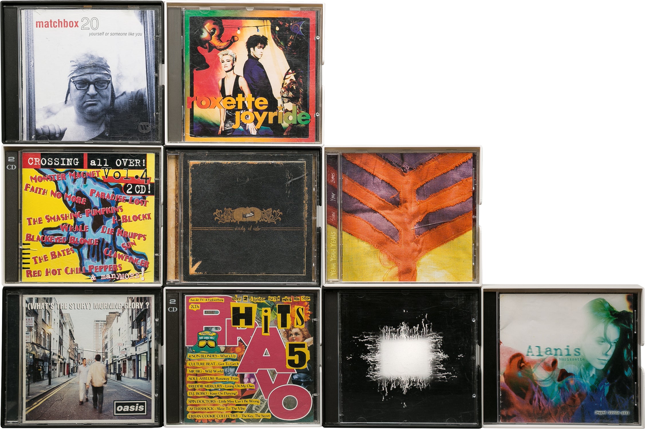 CD Wand Display Schwarz (einzeln)